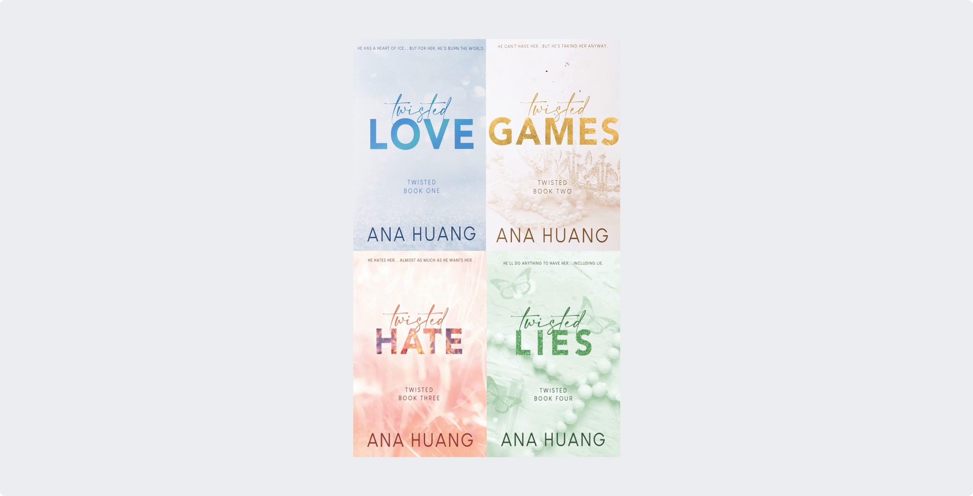 Twisted series by the infamous Ana Huang